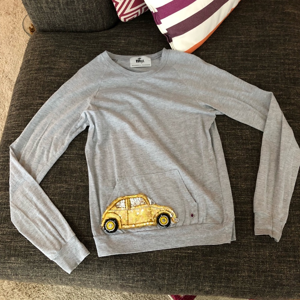 Sequin VW Beetle Long Sleeve Shirt